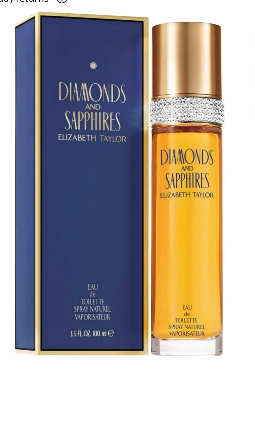 Diamonds & Sapphires by Elizabeth Taylor Eau de Toilette