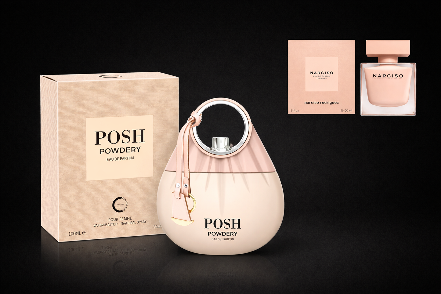 Posh Powdery (Pour Femme) - 100ML Edp by Camara Perfumes