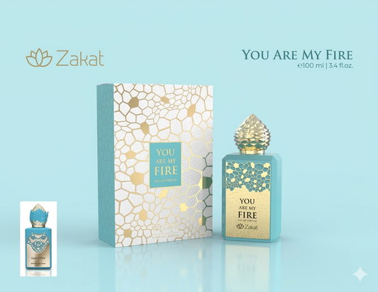 YOU ARE MY FIRE ROUGE UNISEX - EDP 100ML (3.4oz) BY ZAKAT