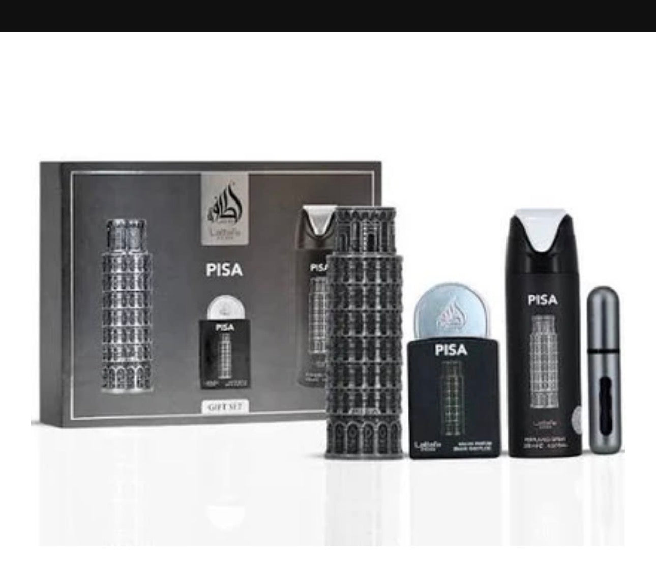 Pisa 3-Piece Perfume Gift Set By Lattafa Pride (Gift Set)