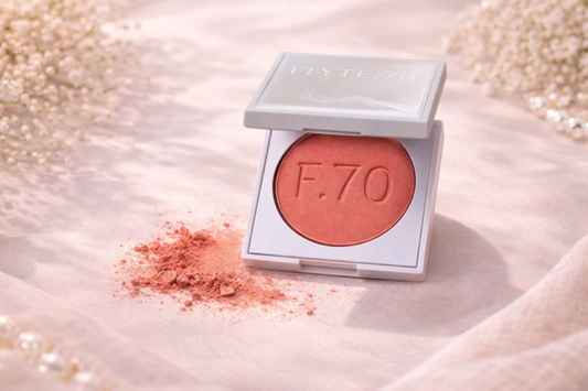 FLYTE.70 Pressed Blush – Radiant Coral Glow