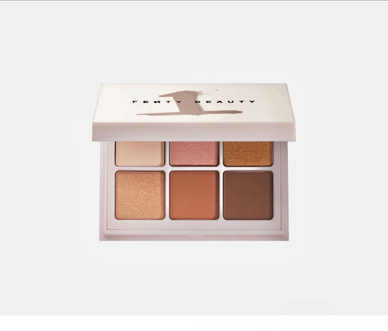 Fenty Warm Glow Eyeshadow Palette – 6 Color Nude & Shimmer Set