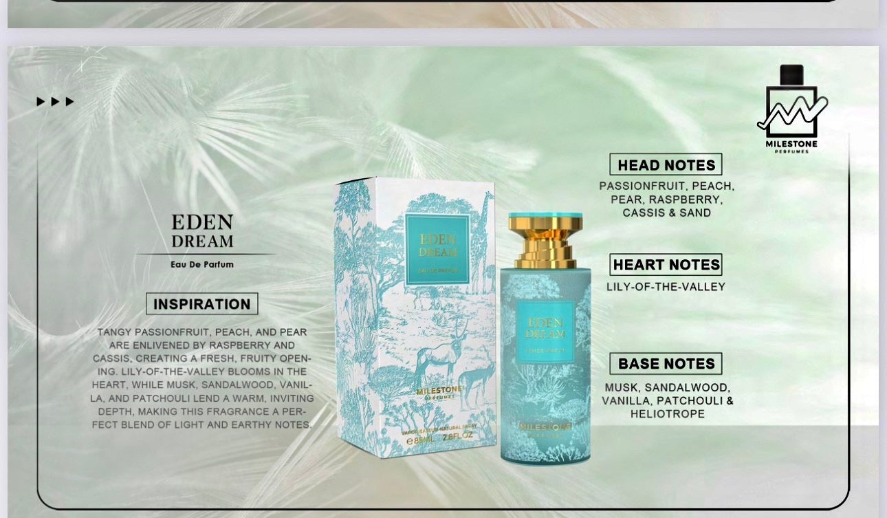Eden Dream Eau de Parfum – Milestone women 100ml